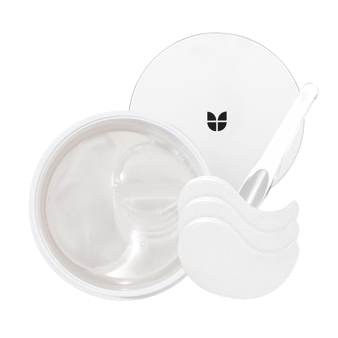 MIZON Under Eye Patches for Puffy Eyes & Dark Circles, 24K Gold & Snail Mucin, 60 Pcs – Anti-Wrinkle Collagen & Peptide Formula – Moisturizing Korean Eye Mask for Elasticity