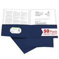 Smart Home Zzrywuty 50 Packs Two Pocket File Folders with
