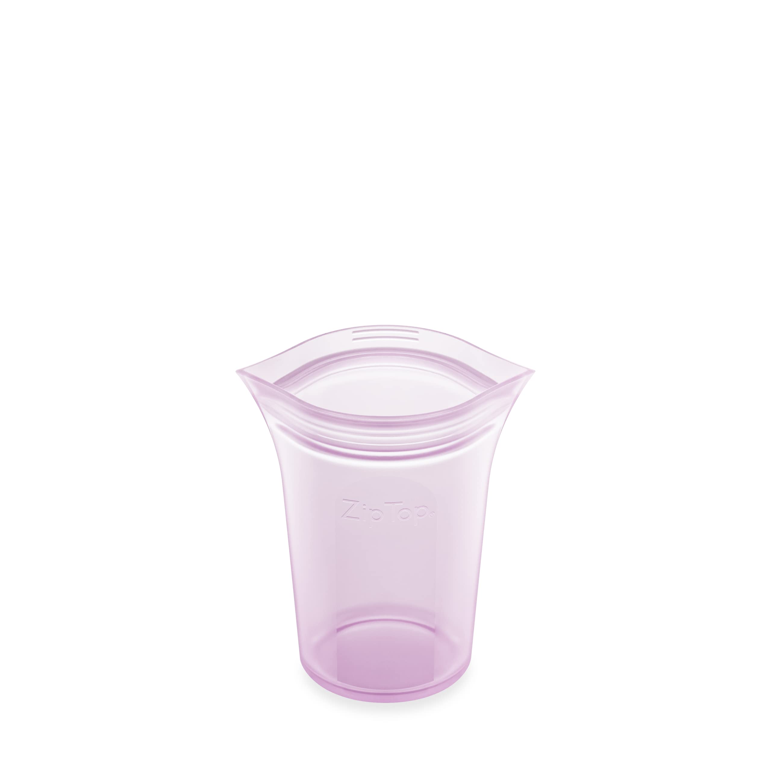 Zip Top Reusable Food Storage Containers Full Set of 8 Lavender – Platinum Silicone Cups, Dishes & Bags – Microwave, Dishwasher & Freezer Safe – Made in USA, BPA-Free