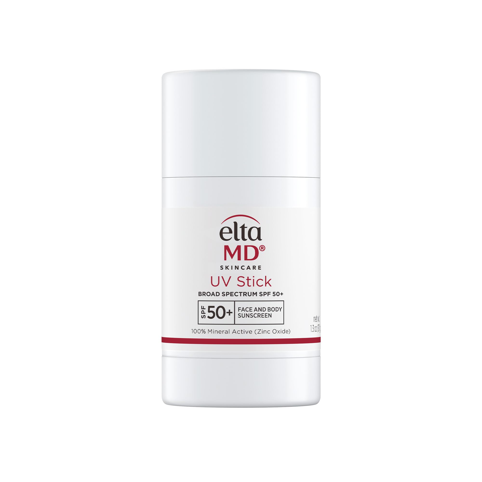 EltaMD UV Stick Sunscreen for Face and Body, Mineral SPF 50+ Face Stick Sunscreen with Zinc Oxide For Kids and Adults, Sensitive Skin