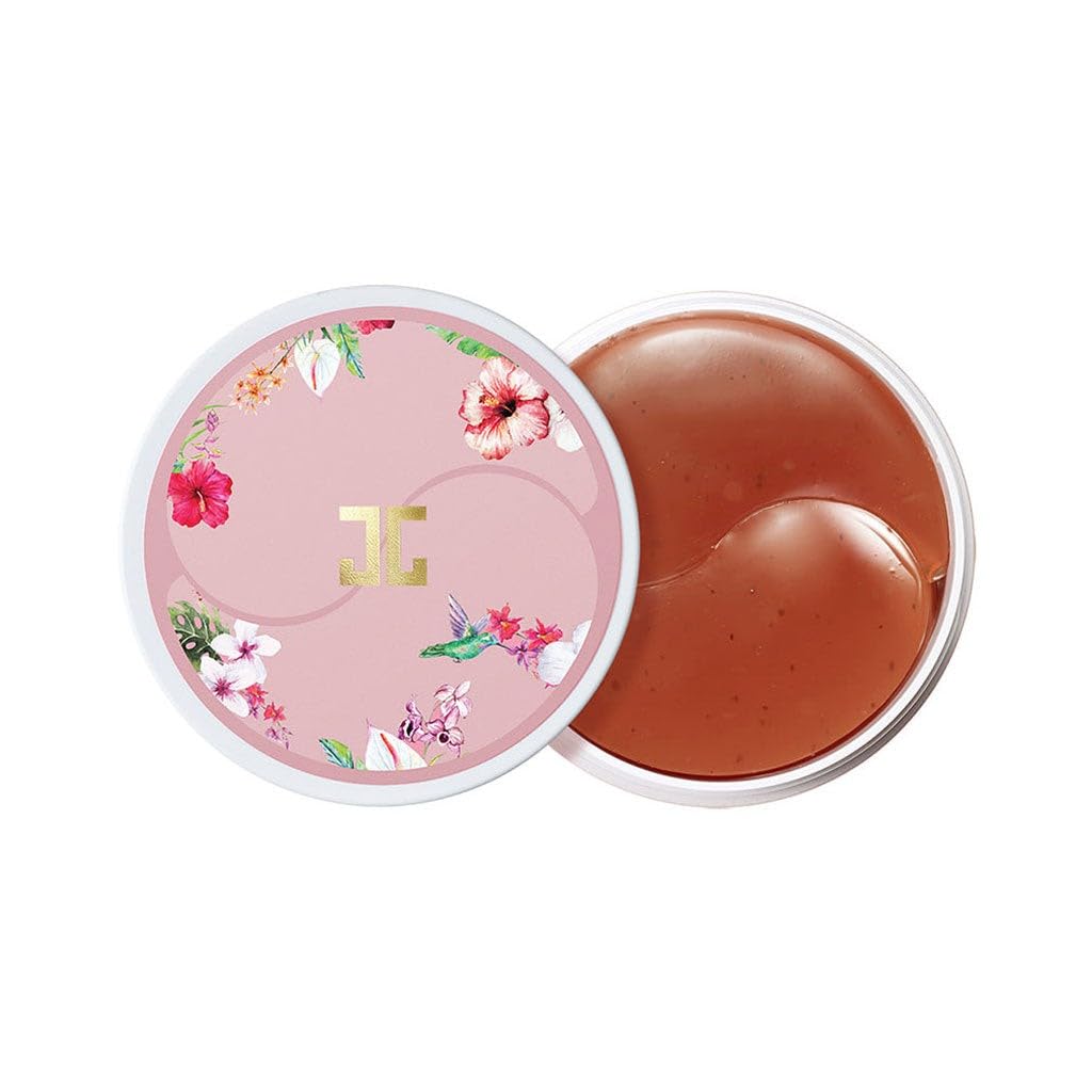 JAYJUN Green Tea Eye Gel Patches for Puffy Eyes, Hydrating & Cooling Under-Eye Care, 1.4g, 60 Patches