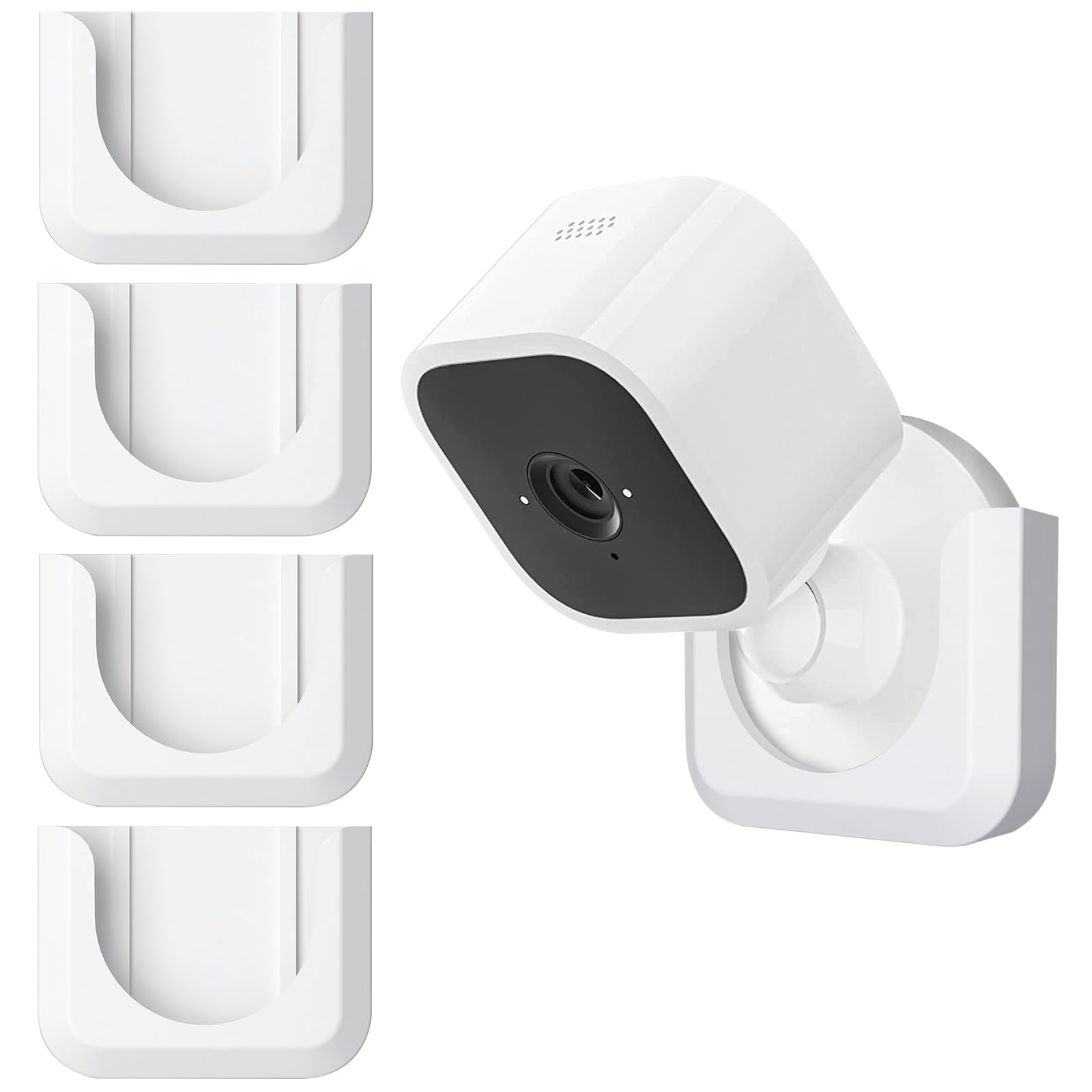 Blink Mini 2 Camera Adhesive Wall Mount Bracket, Strong Adhesive Durable Camera Mount Stand for Blink Mini Indoor Camera, No Drill, No Screws, Decorate Damage-Free, Easy to Install (2 Pack)
