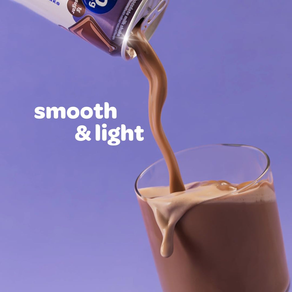 Nurri - 30g Protein Ultra Filtered Milk Shake – Mocha- with Caffeine for Energy, Lactose Free, Low Sugar, 150 Calories, 10 Vitamins and Minerals - 11 fl oz, 10 Cans