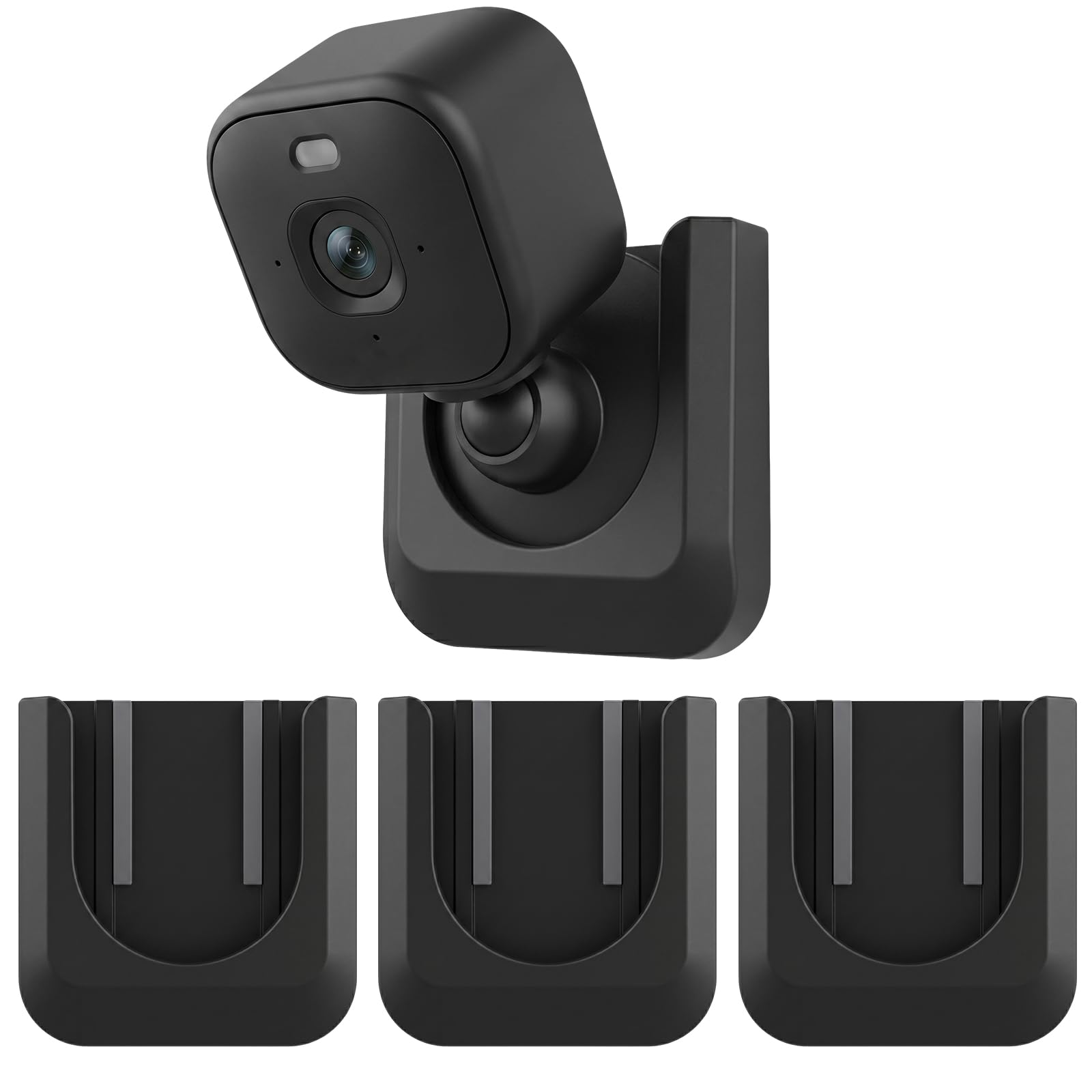 Blink Mini 2 Camera Adhesive Wall Mount Bracket, Strong Adhesive Durable Camera Mount Stand for Blink Mini Indoor Camera, No Drill, No Screws, Decorate Damage-Free, Easy to Install (2 Pack)