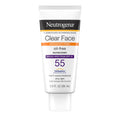 Neutrogena Clear Face Sunscreen for Acne-Prone Skin SPF 30, Broad Spectrum Facial Sunscreen Lotion, Lightweight, Non Comedogenic, Fragrance- & Oxybenzone-Free Water Resistant (80 min), 3 fl. oz