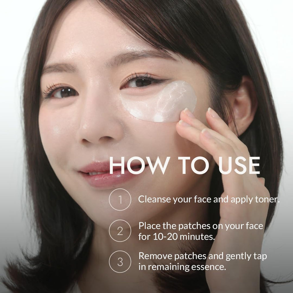MIZON Under Eye Patches for Puffy Eyes & Dark Circles, 24K Gold & Snail Mucin, 60 Pcs – Anti-Wrinkle Collagen & Peptide Formula – Moisturizing Korean Eye Mask for Elasticity