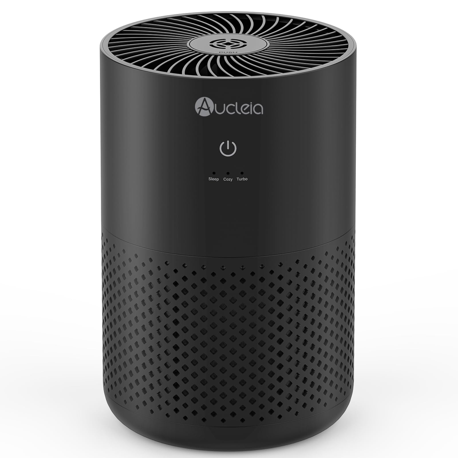Aucleia Air Purifiers for Bedroom Home with H13 True HEPA Filter, 20dB Quiet Air Cleaner for Pets Hair Dander Odor, Smoke Dust Pollen, Aromatherapy Function, White