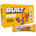 BUILT Bar Puff Protein Bars - Variety Pack - 15-17g Protein Snack Bars with Collagen - Calorie Conscious & Gluten Free - 12 Count, Variety May Vary | Protein Snack Bars with Collagen, Calorie Conscious, Gluten Free