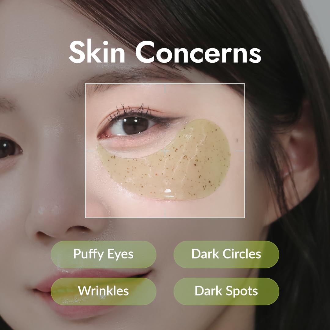 MIZON Under Eye Patches for Puffy Eyes & Dark Circles, 24K Gold & Snail Mucin, 60 Pcs – Anti-Wrinkle Collagen & Peptide Formula – Moisturizing Korean Eye Mask for Elasticity