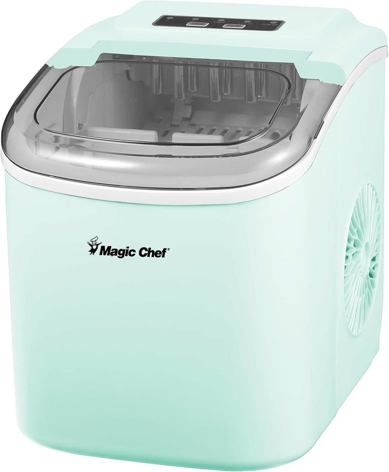 27 lb. Portable Countertop Ice Maker in Stainless