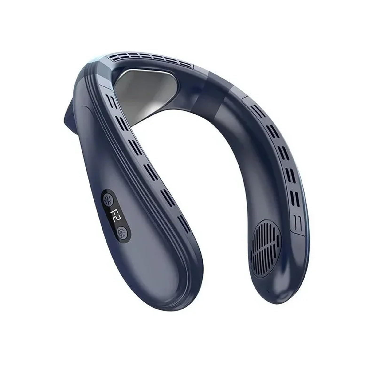Neck Air Conditioner Portable Fan Rechargeable Semiconductor Cooling Bladeless Outdoor Personal Wearable Cooler