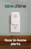 Blink Chime (newest model) — Real-time, audible alerts you can hear anywhere in your home, easy plug-in installation, works with all Blink doorbells