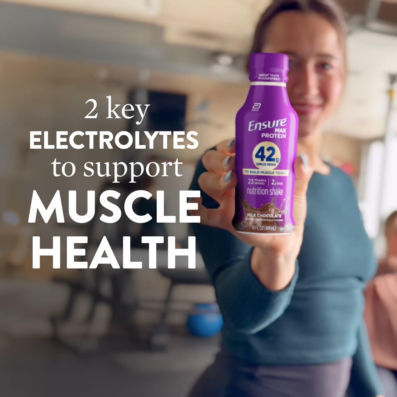 Ensure Max Protein Shake | 42g Complete Protein | French Vanilla | Ready to Drink | High Protein | 23 Vitamins & Minerals | 2g Sugar | 14 fl oz, 12 Pack