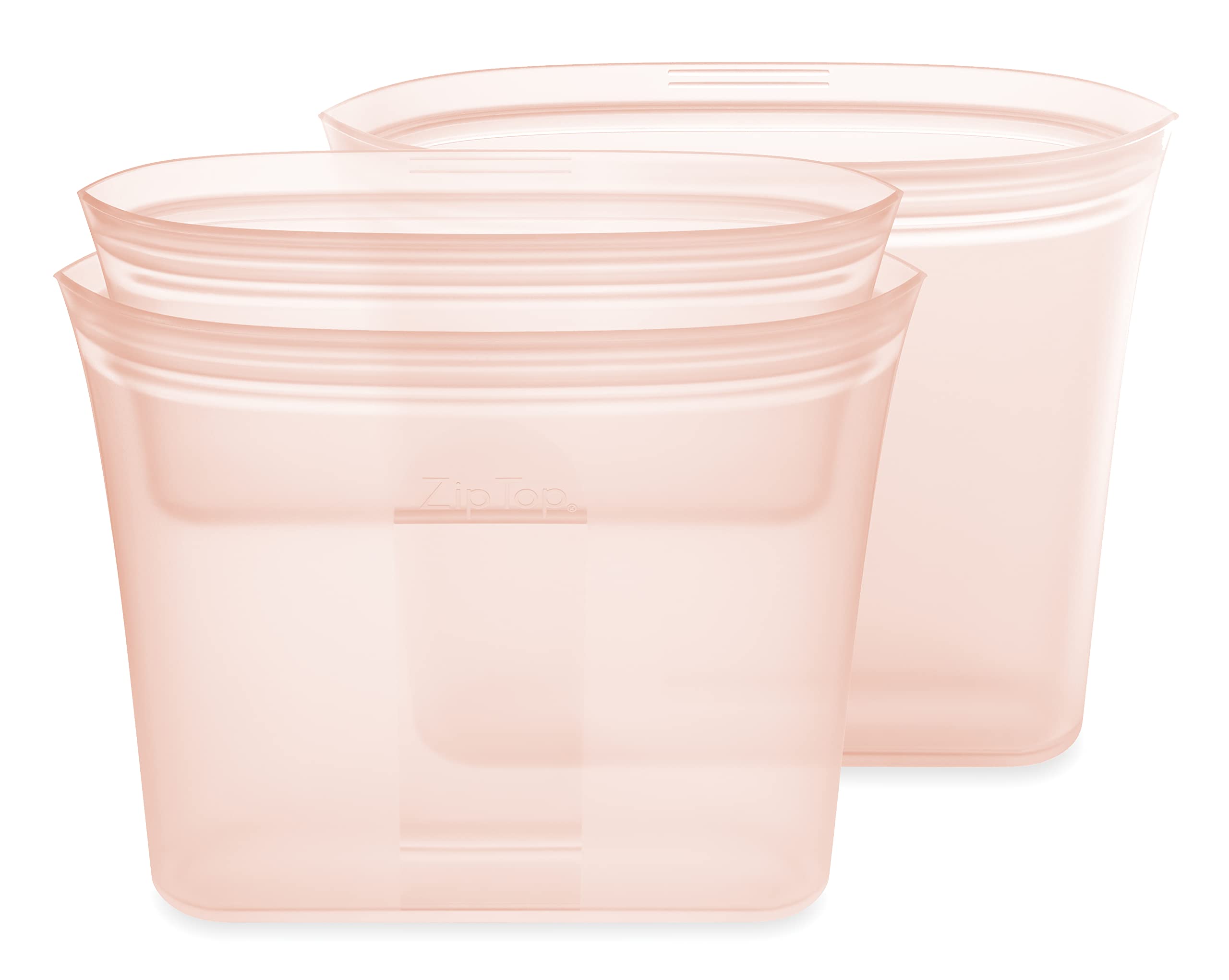 Zip Top Reusable Food Storage Containers Full Set of 8 Lavender – Platinum Silicone Cups, Dishes & Bags – Microwave, Dishwasher & Freezer Safe – Made in USA, BPA-Free
