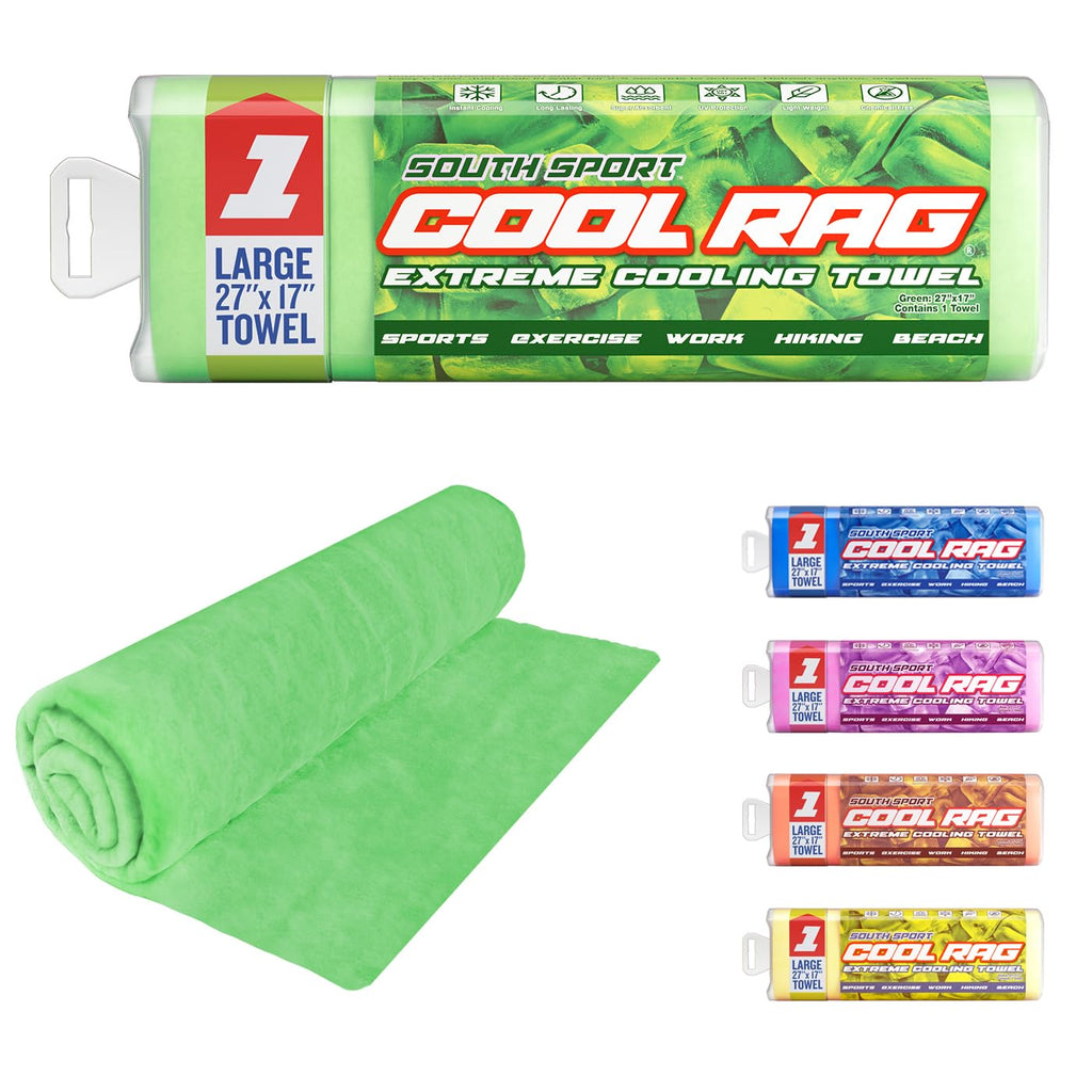 Cool Cool RAG Extreme Cooling Towel for Heat Relief - PVA Cooling Towel for Workout, Gym, Running and for Other Outdoor Sports - Cooling Rag for Neck - Cool Towel for Quick Cooling