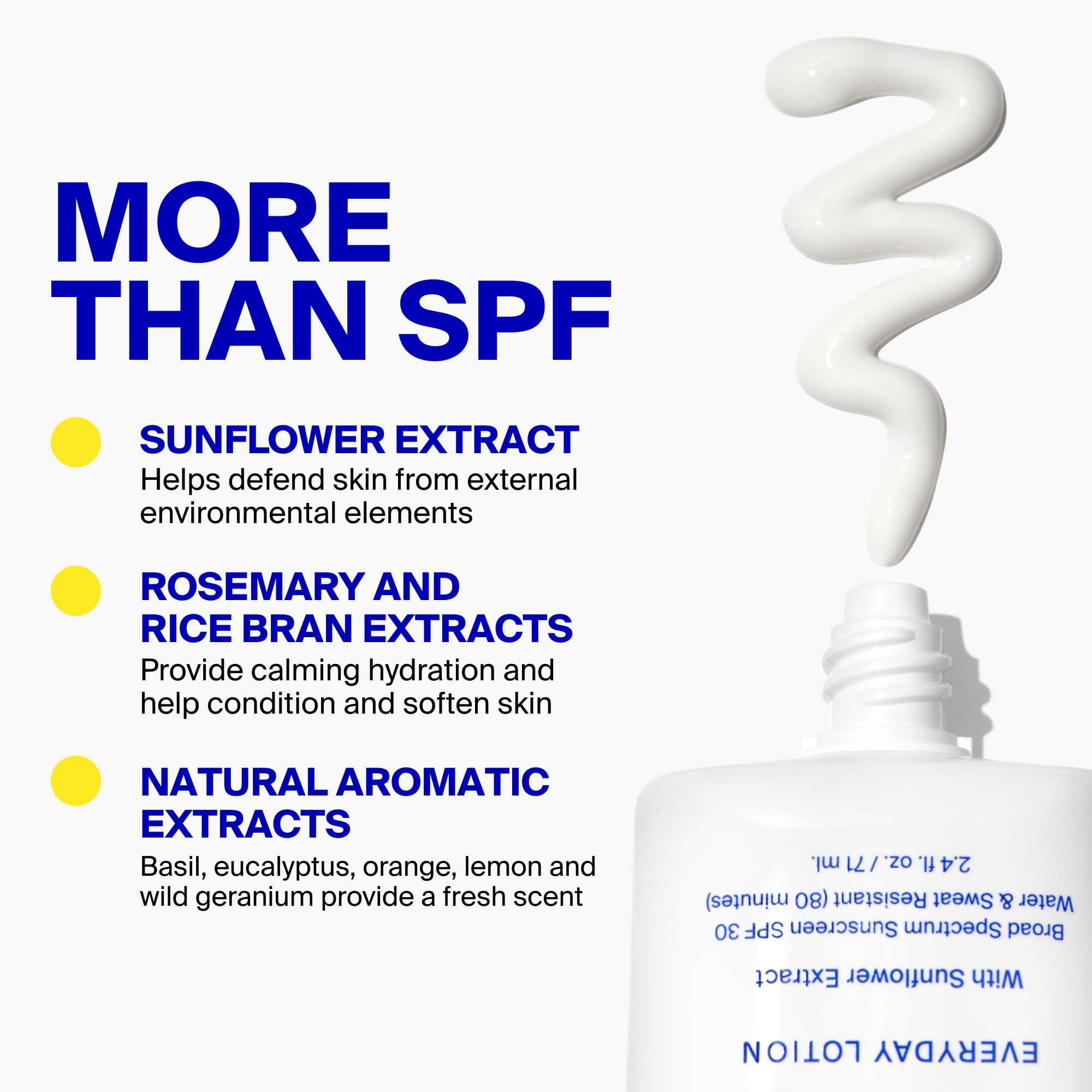Supergoop! PLAY Everyday Lotion - Broad Spectrum Body & Face Sunscreen - Great for Active Days - Fast Absorbing, Water & Sweat Resistant