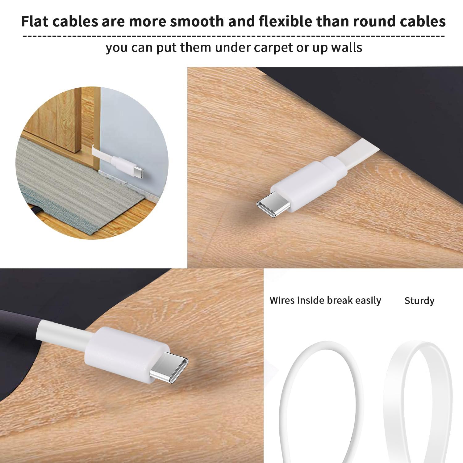 2Pack 25FT Power Cable for Blink Mini2,Blink Mini,Blink Outdoor 4 (4th Gen)/Blink (3rd Gen) XT3/XT2/XT,Extension Cable Continuously Charging Your Blink Cam(Plug and Camera are Not Included)-Black