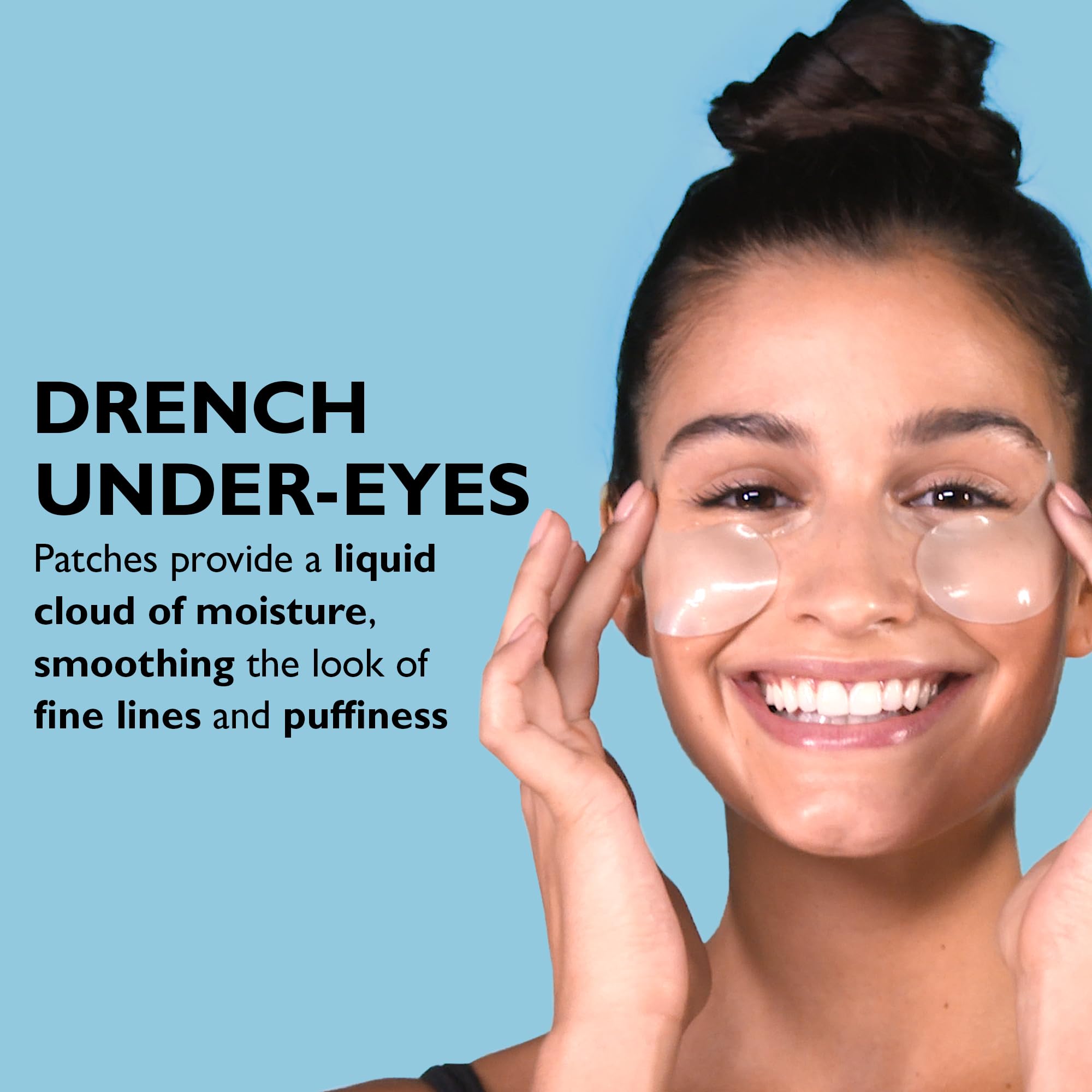 Peter Thomas Roth | Water Drench® Hyaluronic Cloud Hydra-Gel Eye Patches | Hyaluronic Acid Eye Masks for Hydration and Dark Circles
