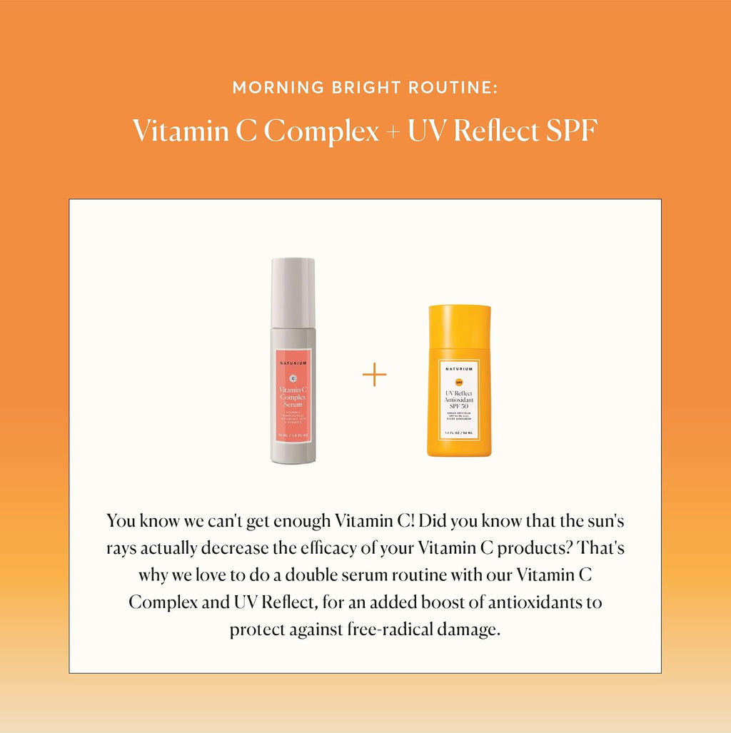 Naturium UV Reflect Antioxidant, Broad Spectrum SPF 50 PA ++++ Sheer Sunscreen, Lightweight Face & Skin Protector with Soft Matte Finish, 1.7 oz