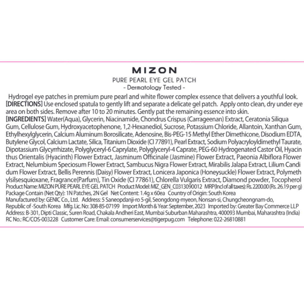 MIZON Under Eye Patches for Puffy Eyes & Dark Circles, 24K Gold & Snail Mucin, 60 Pcs – Anti-Wrinkle Collagen & Peptide Formula – Moisturizing Korean Eye Mask for Elasticity