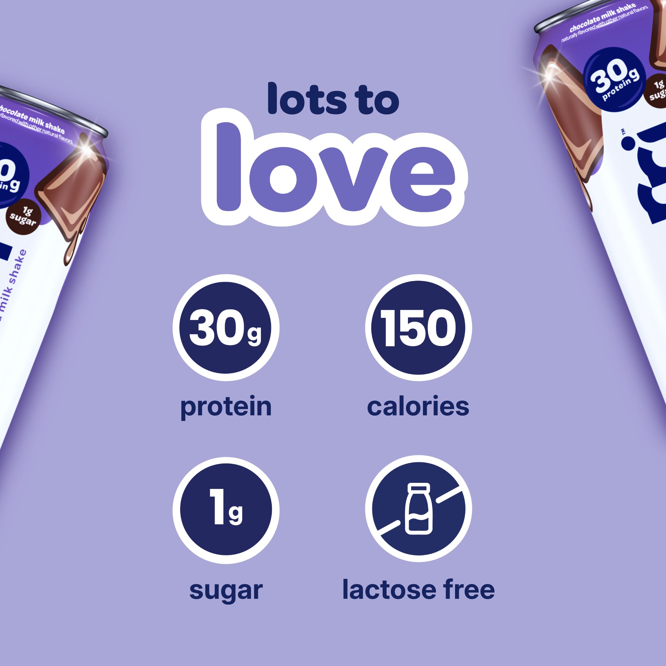 Nurri - 30g Protein Ultra Filtered Milk Shake – Mocha- with Caffeine for Energy, Lactose Free, Low Sugar, 150 Calories, 10 Vitamins and Minerals - 11 fl oz, 10 Cans