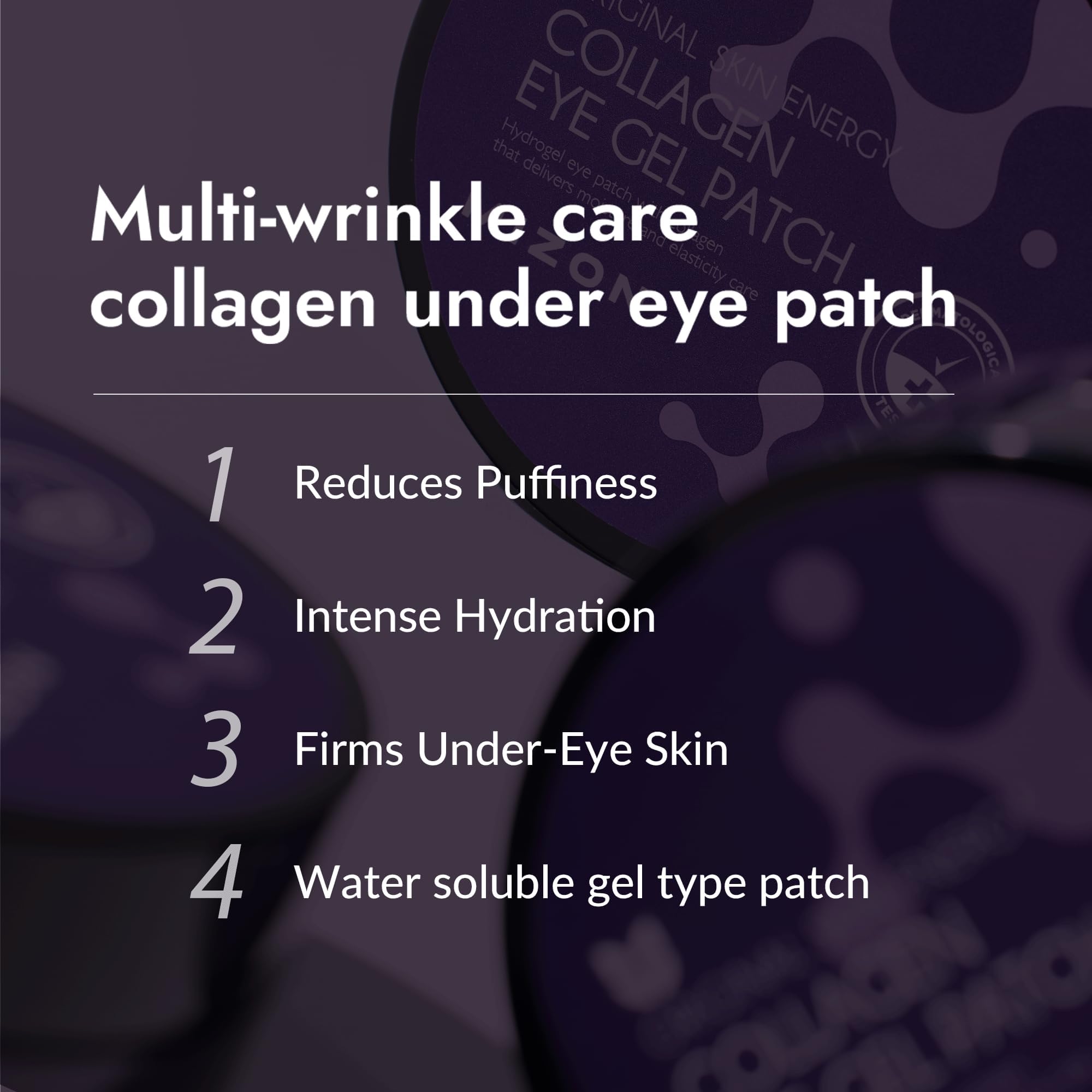 MIZON Under Eye Patches for Puffy Eyes & Dark Circles, 24K Gold & Snail Mucin, 60 Pcs – Anti-Wrinkle Collagen & Peptide Formula – Moisturizing Korean Eye Mask for Elasticity