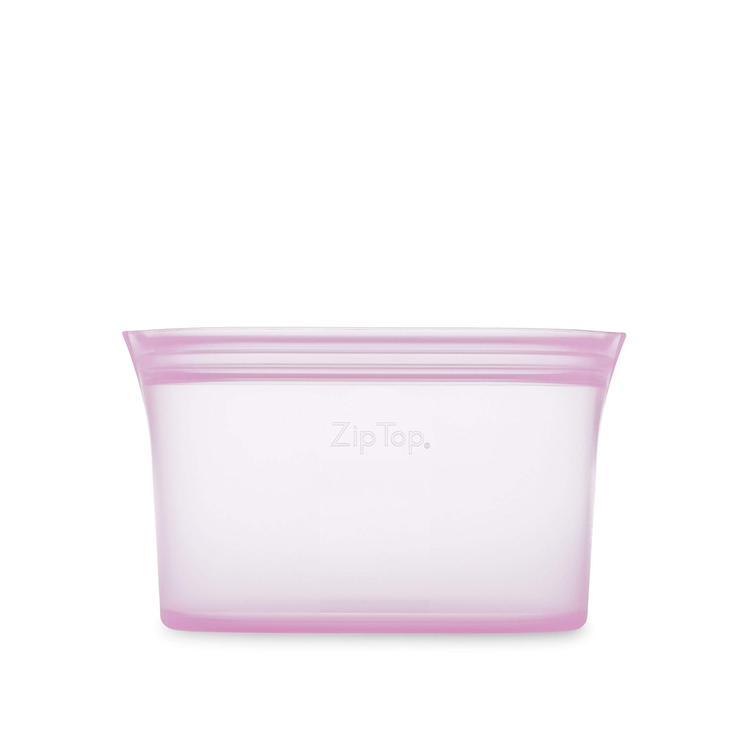 Zip Top Reusable Food Storage Containers Full Set of 8 Lavender – Platinum Silicone Cups, Dishes & Bags – Microwave, Dishwasher & Freezer Safe – Made in USA, BPA-Free