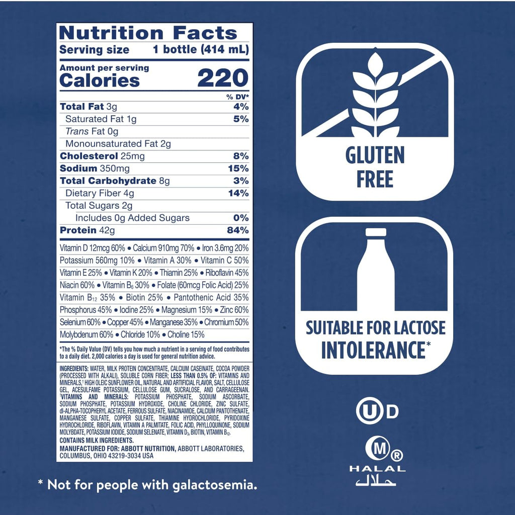 Ensure Max Protein Shake | 42g Complete Protein | French Vanilla | Ready to Drink | High Protein | 23 Vitamins & Minerals | 2g Sugar | 14 fl oz, 12 Pack