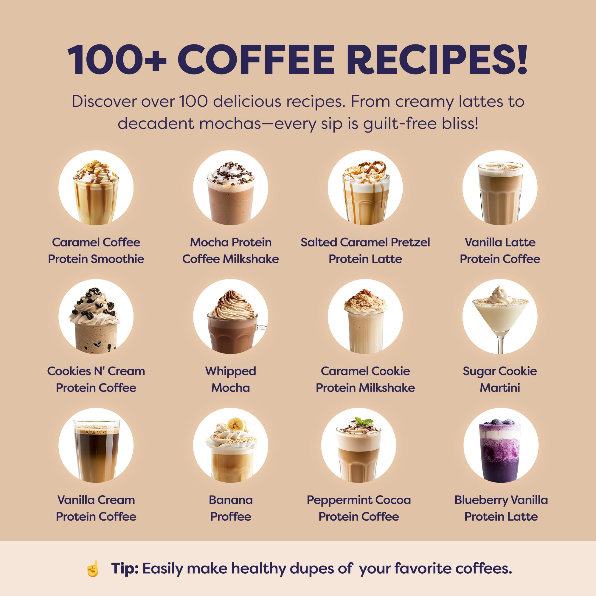 Javvy Protein Iced Coffee - Premium Whey Protein & Iced Coffees, 100% Natural Cold Brew, Zero Artificial Flavors & Sweeteners, 80mg Caffeine, No Added Sugar, 20 Servings, Caramel, 1 Pack