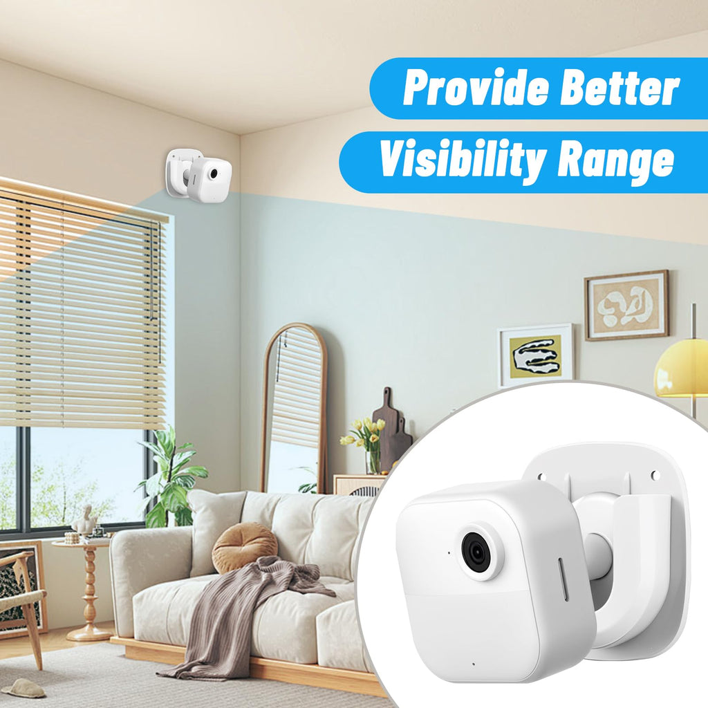 3 Pack Adhesive Wall Mount for Blink Mini/Blink Mini 2/ Blink Indoor/Blink Outdoor Cameras, No Drilling, No Screws, Easy Installation