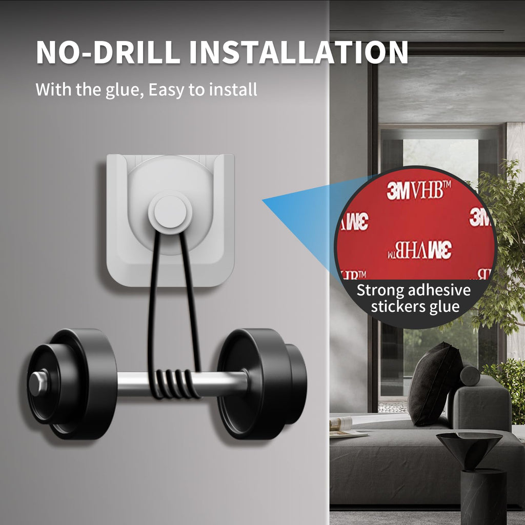 Blink Mini 2 Camera Adhesive Wall Mount Bracket, Strong Adhesive Durable Camera Mount Stand for Blink Mini Indoor Camera, No Drill, No Screws, Decorate Damage-Free, Easy to Install (2 Pack)