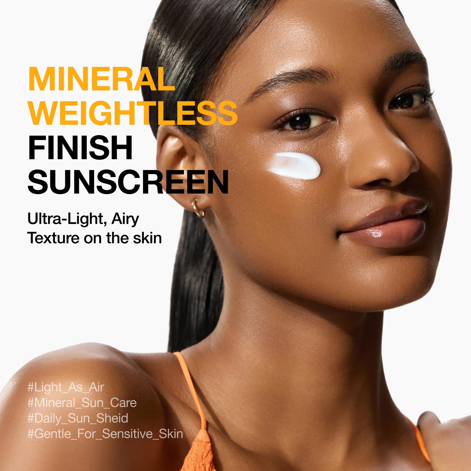 Anua Mineral Weightless Finish Sunscreen SPF 50, Broad Spectrum, Zinc-Based for Sensitive Skin, Lightweight Hydrating Lotion Texture, Under Makeup, Korean Skincare, 1.69 fl oz