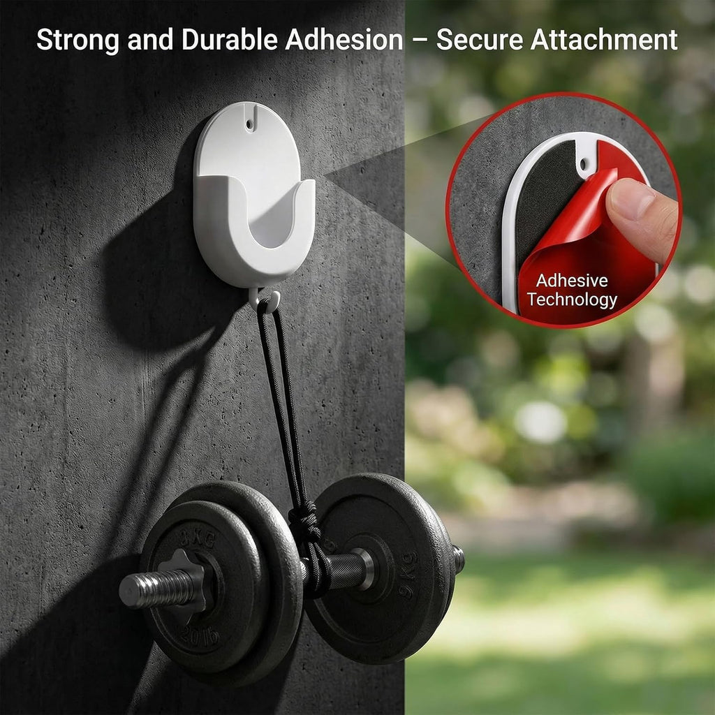 2 Pack Ring Indoor Cam Wall Mount Bracket No Drill No Screws | Strong Adhesive For Blink Outdoor 4/2K+/Mini/Mini 2/Indoor Cameras, 360 Adjustable Sticky Security Camera Holder, Damage-Free