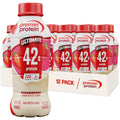 Premier Protein ULTIMATE High Protein Shake, 42g Protein, 2g Sugar, Strawberry, 14 fl oz (12 Pack)
