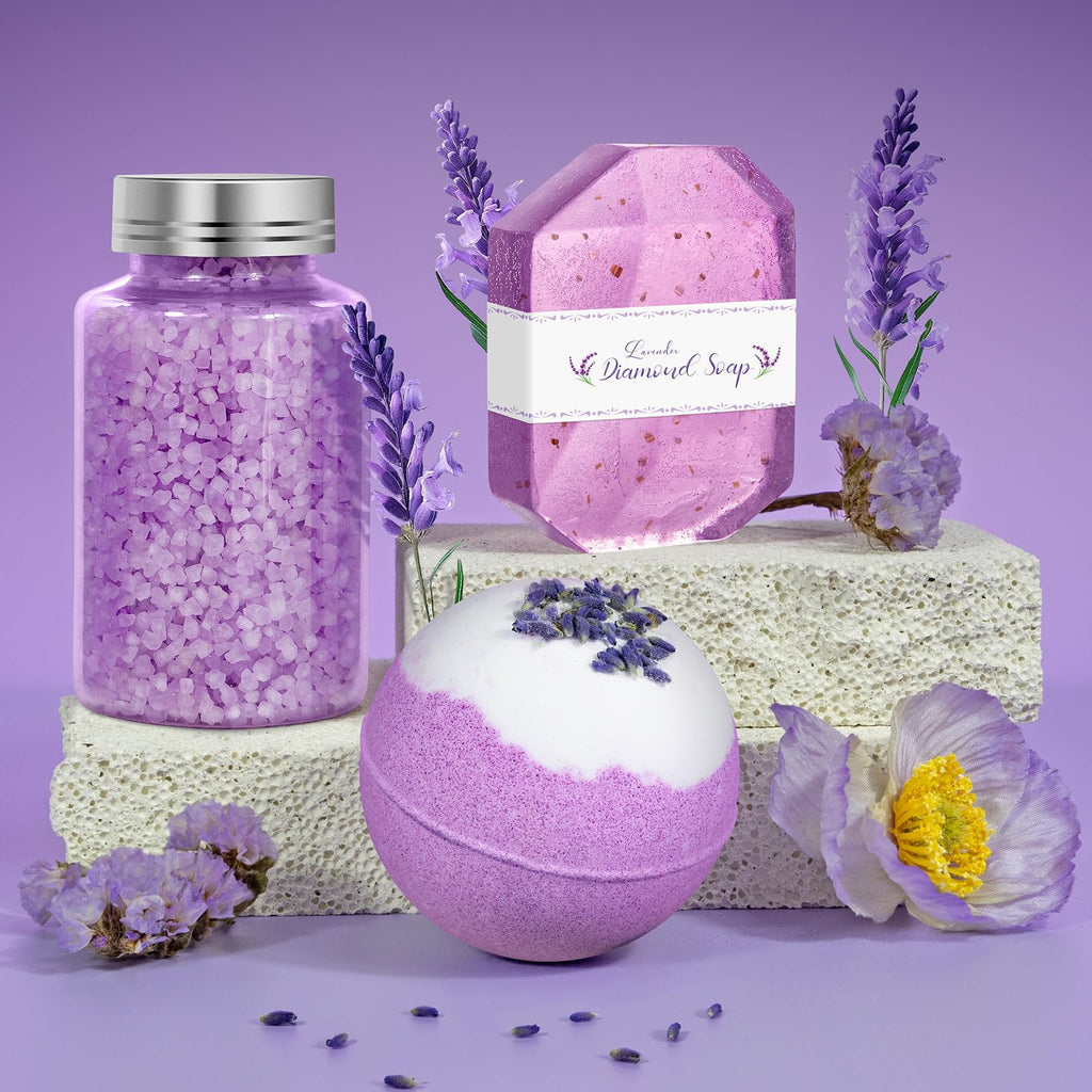 Qivatex Bath Bombs for Kids with Dinosaur Toys Inside, Natural Organic | Fun Bubble Bath Gift Set, Perfect for Fathers Day & Kids Birthday Presents. Gentle Formula for Daily Bath Time