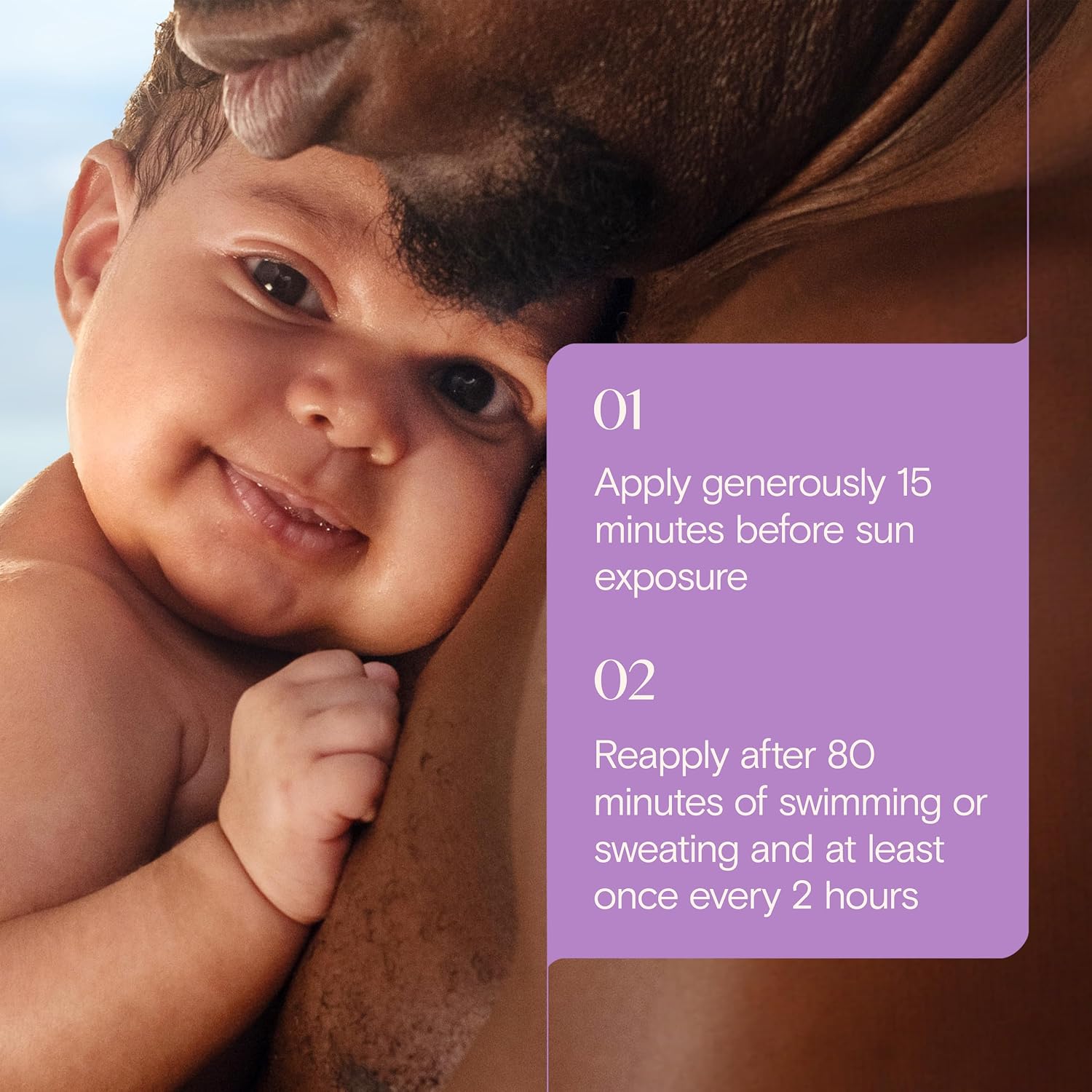 Aveeno Baby Continuous Protection Zinc Oxide SPF 50 Sunscreen for Babies with Sensitive Skin, Broad Spectrum Sun Protection, Tear-Free, Sweat- & Water-Resistant, No added Parabens, 3 Fl Oz