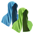 Sukeen Cooling Hoodie Towel, Absorbent Quick-Drying Cooling Towels for Neck and Face, UV Sun Protection Cooling Neck Wraps Sport Head Cooling Towel Hot Weather