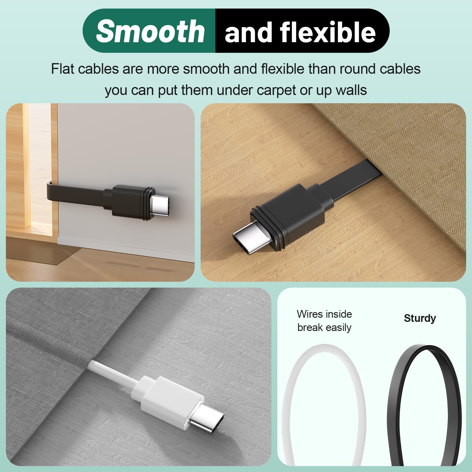 2Pack 25FT Power Cable for Blink Mini2,Blink Mini,Blink Outdoor 4 (4th Gen)/Blink (3rd Gen) XT3/XT2/XT,Extension Cable Continuously Charging Your Blink Cam(Plug and Camera are Not Included)-Black